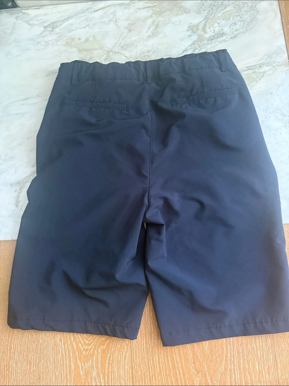 Classic boys  Navy Performance Shorts uniform shorts size 16.  2 pair